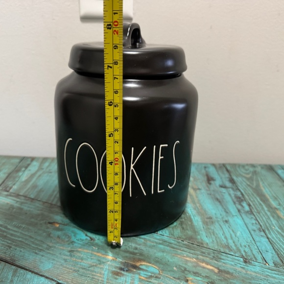 Rae Dunn Black Cookies Canister - Picture 5 of 6